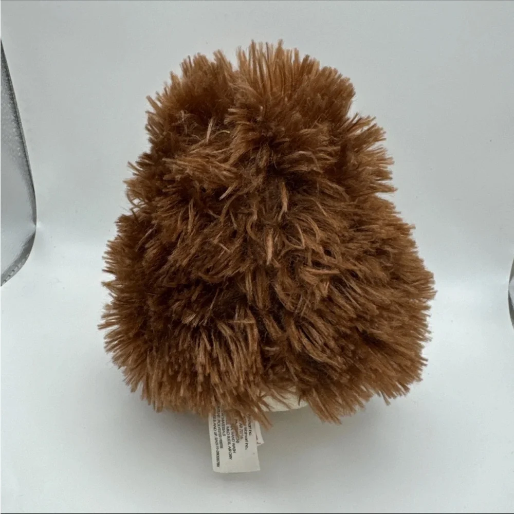 Gund Cream and Brown Hedgehog Plush Toy